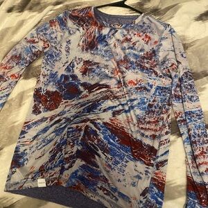 Magellan Long Sleeve Abstract Shirt